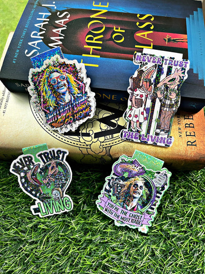 Beetle Guy Magnetic Bookmark, Daylight Come And Me Bookmark, Reading Accessory, Bookish Gift, Cute Bookmark