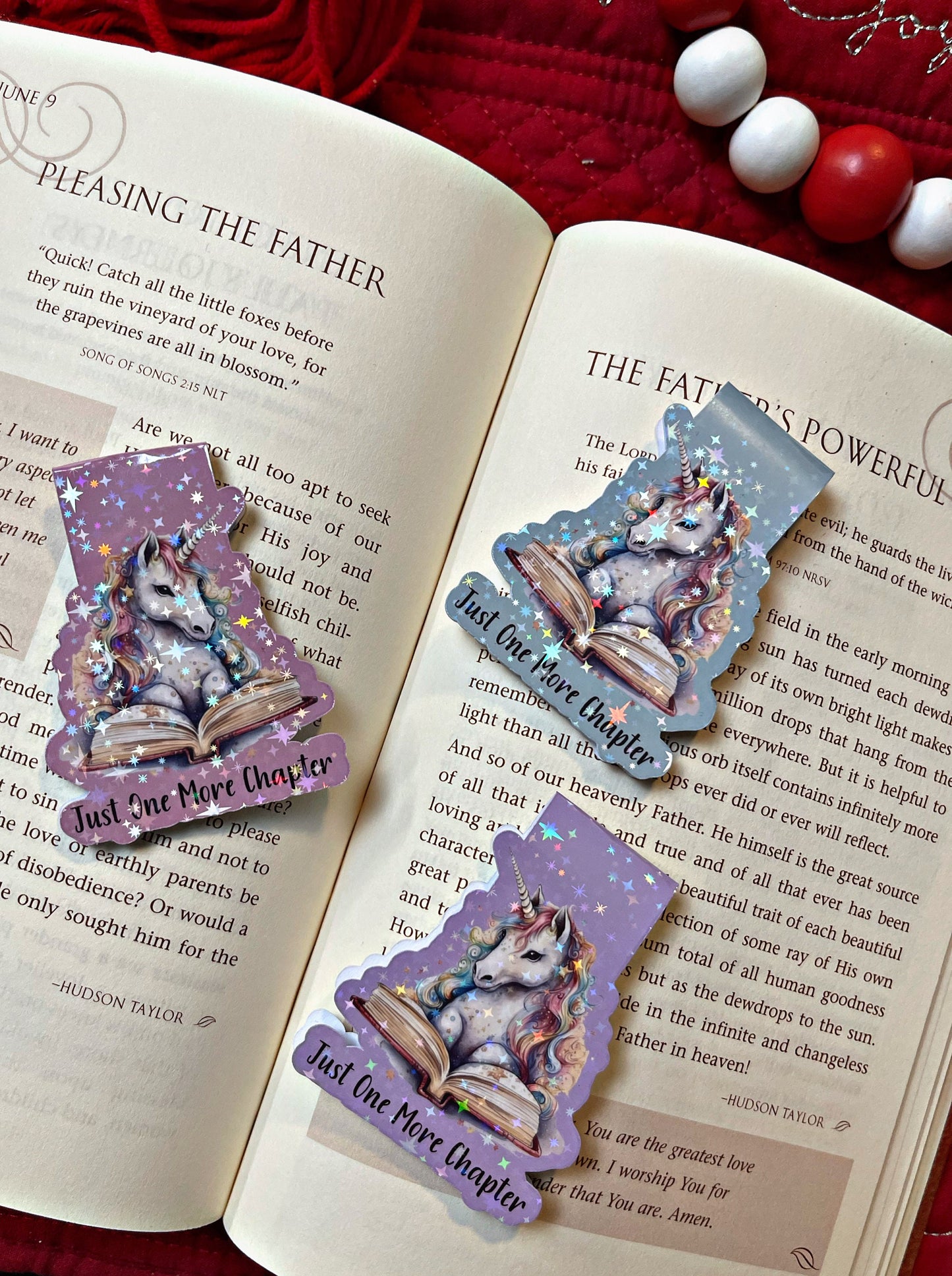 Unicorn Reading Bookmark, Unicorn Magnetic Bookmark, Reading Accessory, Book Gift, Cute Bookmark, Unique Bookmark, Personalized Bookmark