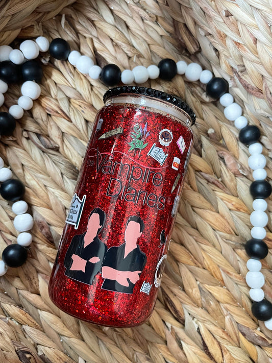 Vampire Diaries Snow Globe Cup - Glass Snowglobe Cup