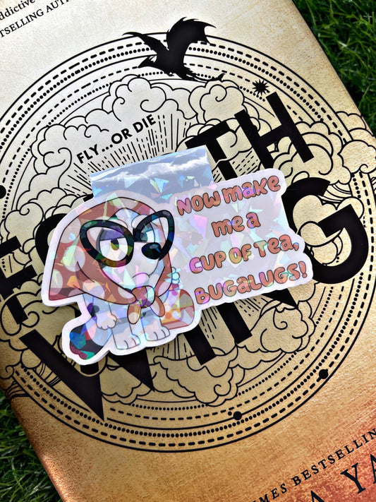 Grannie Bugalug Magnetic Bookmark, Dog Bookmark, Reading Accessory, Bookish Gift, Cute Bookmark, Unique Bookmark, Personalized Bookmark