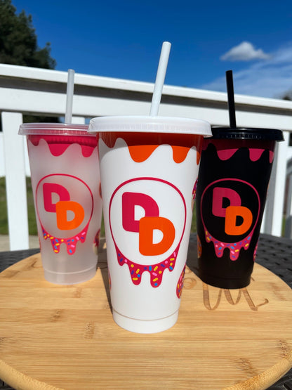 Dunkin Donuts Inspired Cold Cup