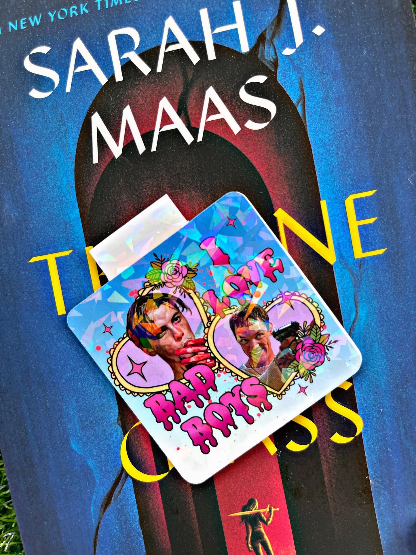 Horror Magnetic Bookmark, I Love Bad Boys Bookmark, Billy Lumas Reading Accessory, Bookish Gift, Cute Bookmark