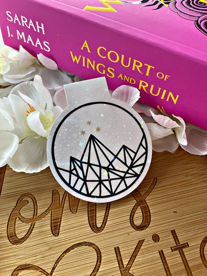 ACOTAR themed Bookmark,  ACOTAR Magnetic Bookmark, Just One More Chapter, Book Gift, Cute Bookmark, Unique Bookmark, Personalized Bookmark