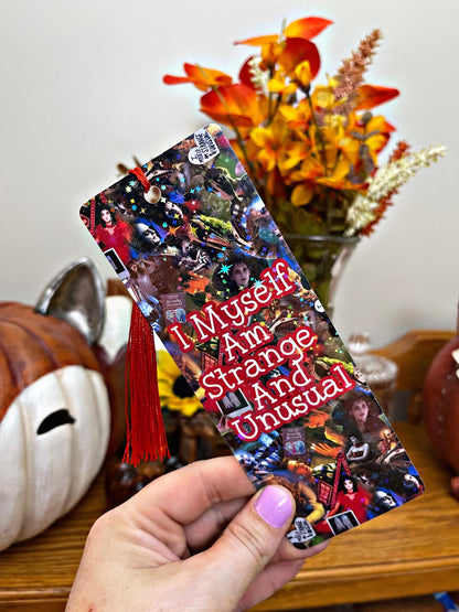 Beetle Guy Bookmark, Halloween Bookmark, Strange and Unusual Bookmark, Dark Romance Bookmark, Reading Accessory, Book Gift, Cute Bookmark,