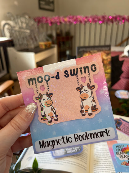 Funny Cow Magnetic Bookmark