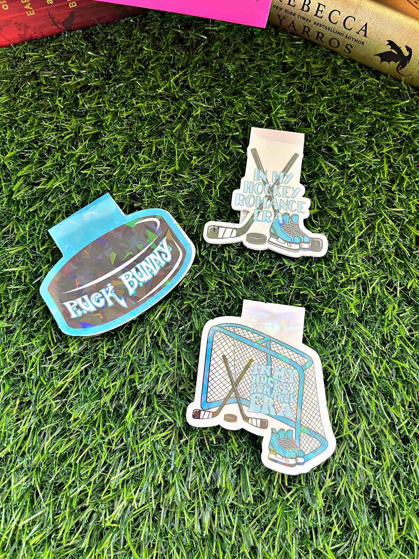 Hockey Romance Magnetic Bookmark, Hockey Romance Era Bookmark,  Cute Reading Accessory, Book Gift, Cute Bookmark, Unique Bookmark