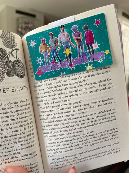 Cartoon Boys Magnetic Bookmark