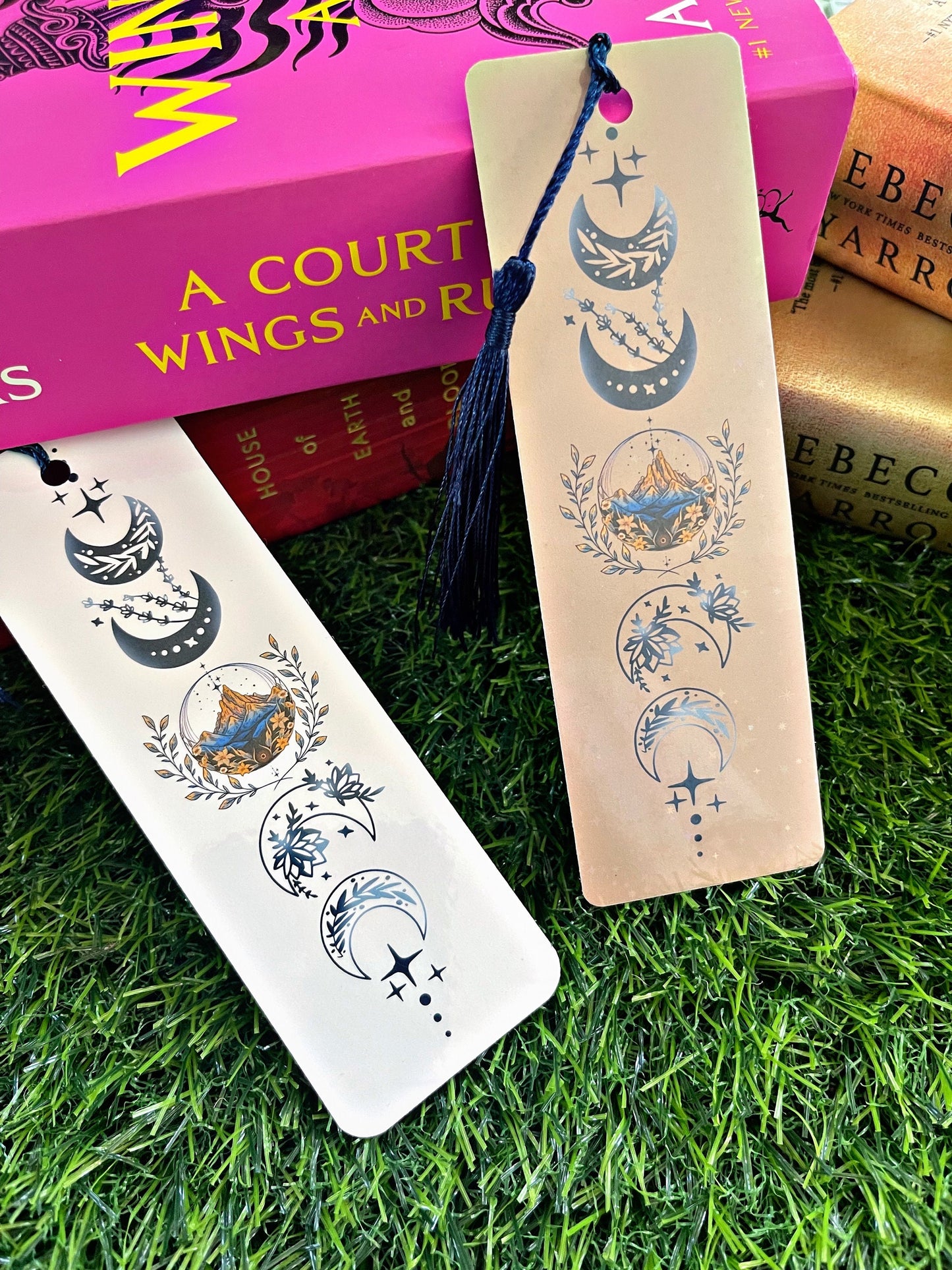 Acotar Themed Bookmark, Velaris Themed Bookmark, Reading Accessory, Book Gift, Cute Bookmark, Unique Bookmark, City of Starlight Bookmark