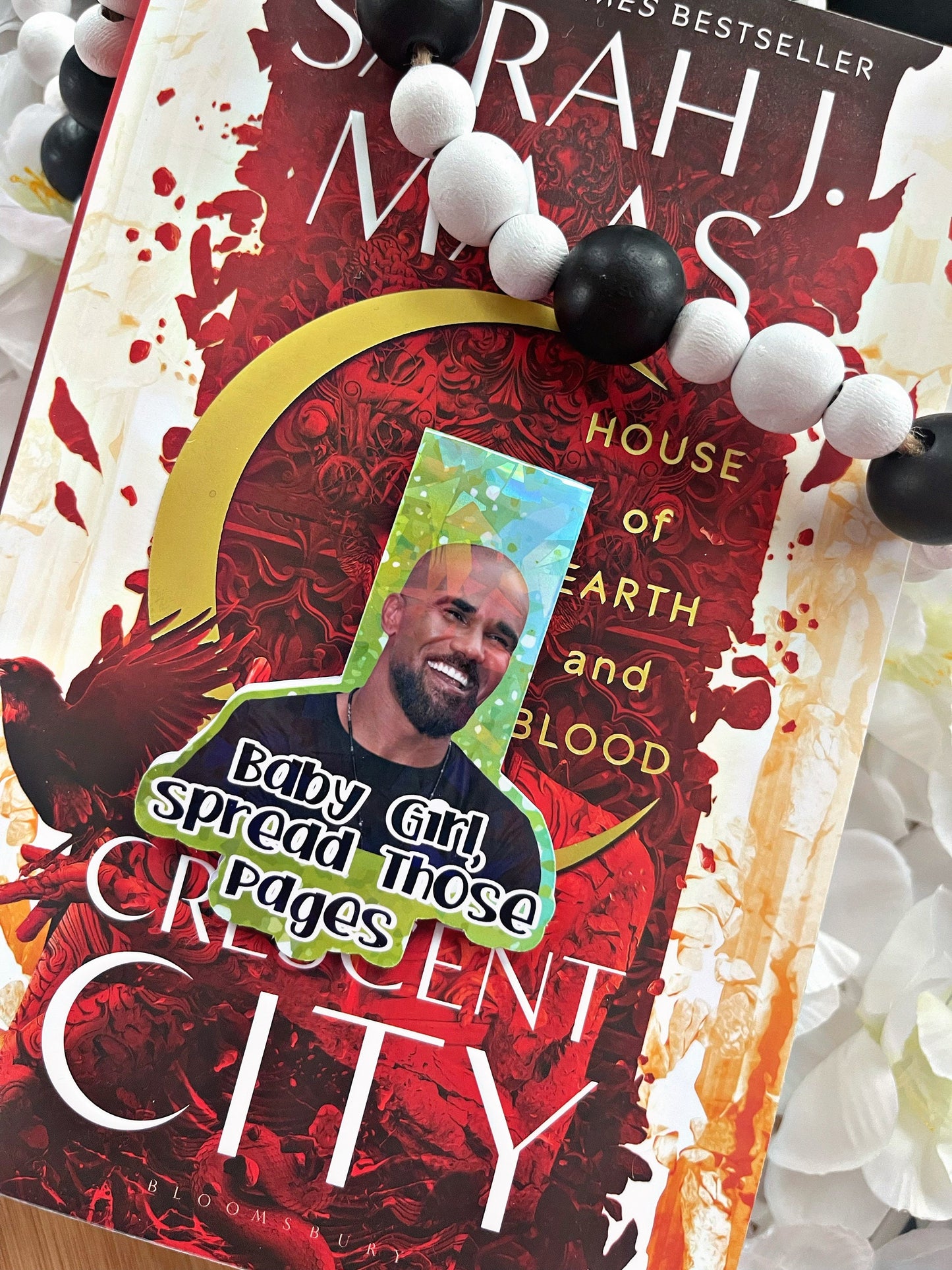 Criminal Minds Magnetic Bookmark, Smutty Bookmark,  Shemar Reading Accessory, Book Gift, Cute Bookmark, Unique Bookmark