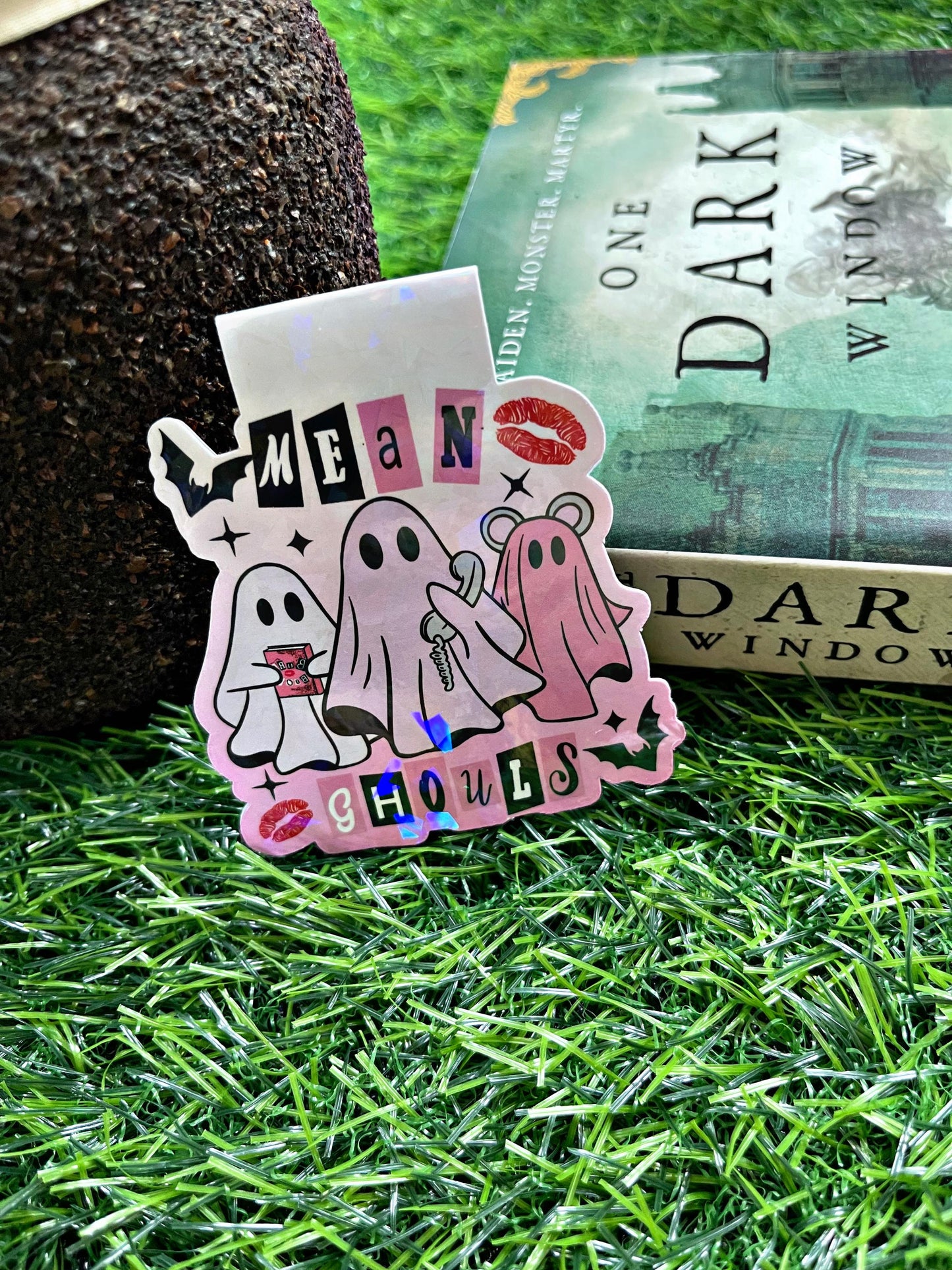 Mean Ghouls Magnetic Bookmark, Mean Girls Bookmark, Pink Reading Accessory, Bookish Gift, Cute Bookmark