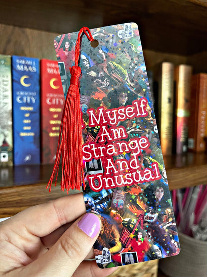 Beetle Guy Bookmark, Halloween Bookmark, Strange and Unusual Bookmark, Dark Romance Bookmark, Reading Accessory, Book Gift, Cute Bookmark,