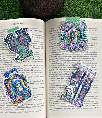 Beetle Guy Magnetic Bookmark, Daylight Come And Me Bookmark, Reading Accessory, Bookish Gift, Cute Bookmark