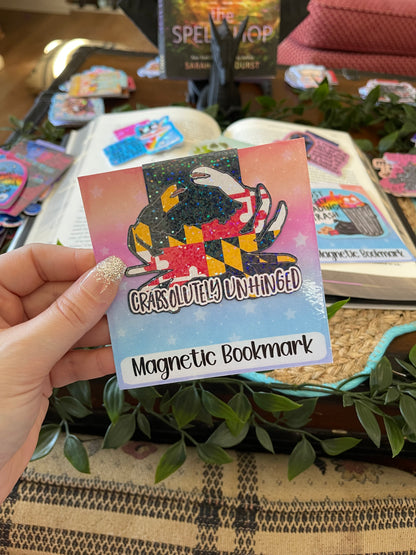Maryland Crab Magnetic Bookmark