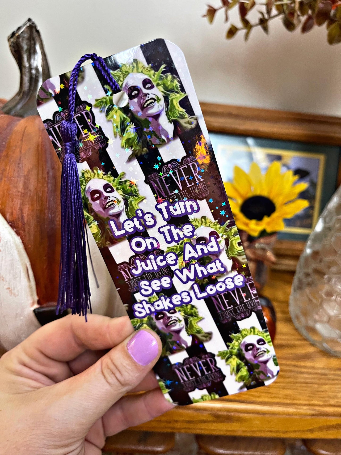 Beetle Guy Bookmark, Halloween Bookmark, Strange and Unusual Bookmark, Dark Romance Bookmark, Reading Accessory, Book Gift, Cute Bookmark,