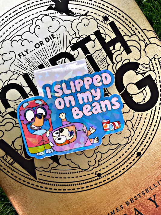 Grannies Bookmark, Cartoon Dog Magnetic Bookmark, Bookish Accessory, I slipped my Beans Book Gift, Cute Bookmark, Unique Bookmark,