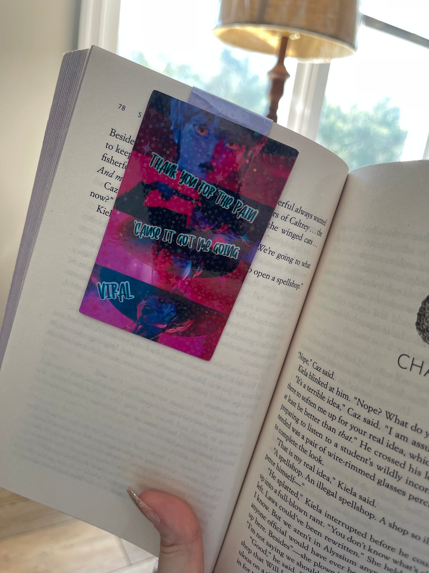 Cartoon Boy Magnetic Bookmark