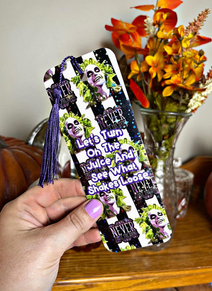 Beetle Guy Bookmark, Halloween Bookmark, Strange and Unusual Bookmark, Dark Romance Bookmark, Reading Accessory, Book Gift, Cute Bookmark,