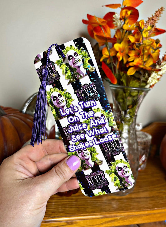 Beetle Guy Bookmark, Halloween Bookmark, Strange and Unusual Bookmark, Dark Romance Bookmark, Reading Accessory, Book Gift, Cute Bookmark,