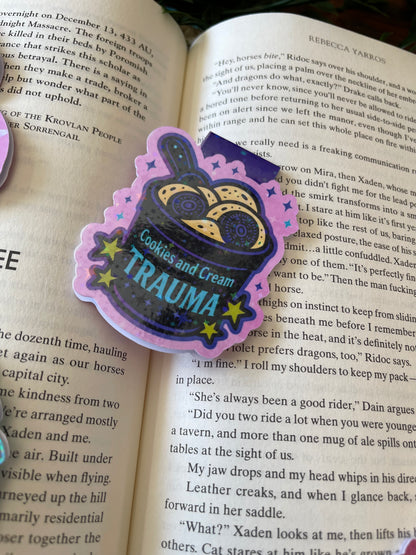 Cookies And Cream Magnetic Bookmark