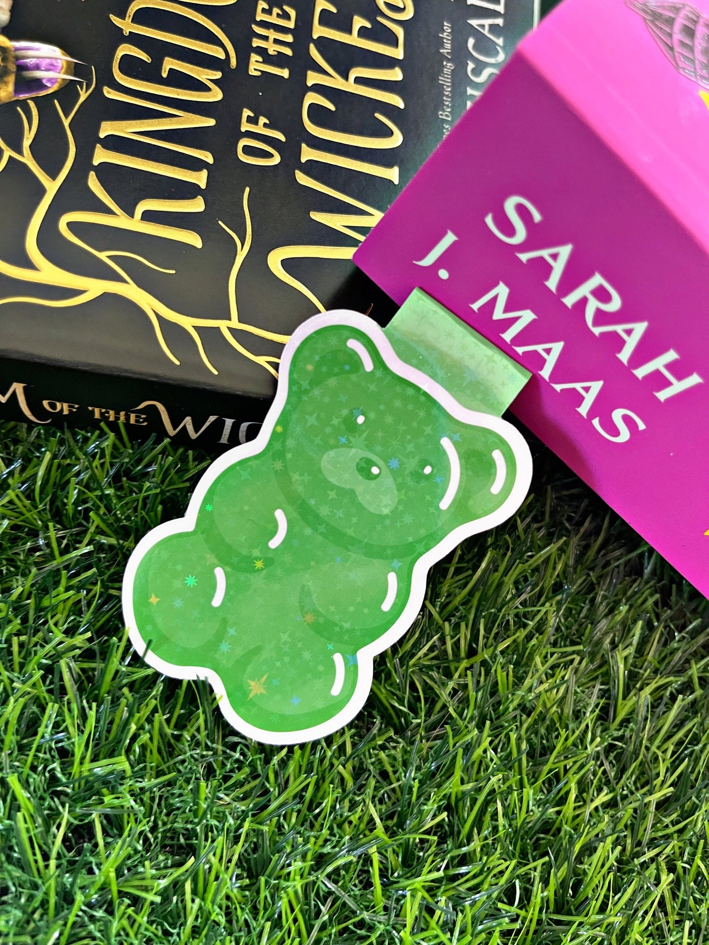 Gummy Bear Magnetic Bookmark,  Cute Gummy Bear Magnetic Bookmark, Candy Bookmark,  Cute Reading Accessory, Book Gift, Cute Bookmark