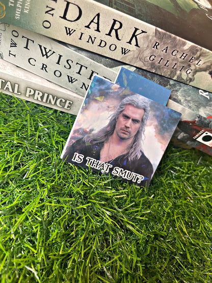 Henry Cavill Magnetic Bookmark, The Witcher Themed Magnetic Bookmark, Acotar Bookmark, Cute Reading Accessory, Book Gift,