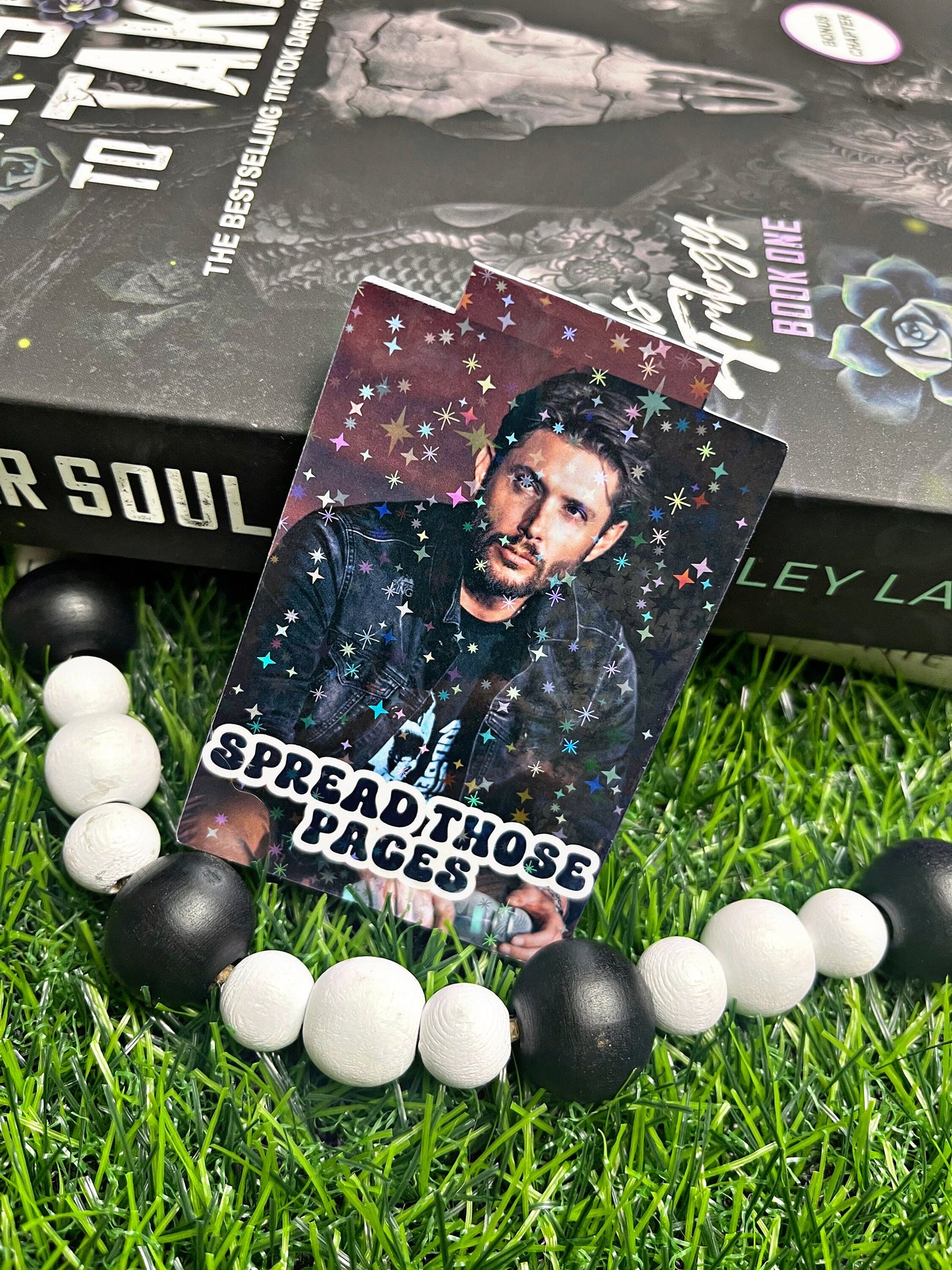 Jensen Ackles Magnetic Bookmark, Supernatural Magnetic Bookmark, Dean Winchester Bookmark, Cute Reading Accessory, Book Gift,