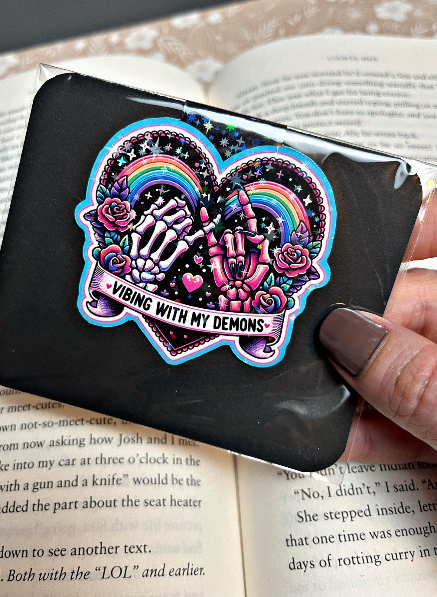 Dark Romance Bookmark, Cute Magnetic Bookmark, Reading Accessory, Book Gift, Cute Bookmark, Unique Bookmark, Personalized Bookmark