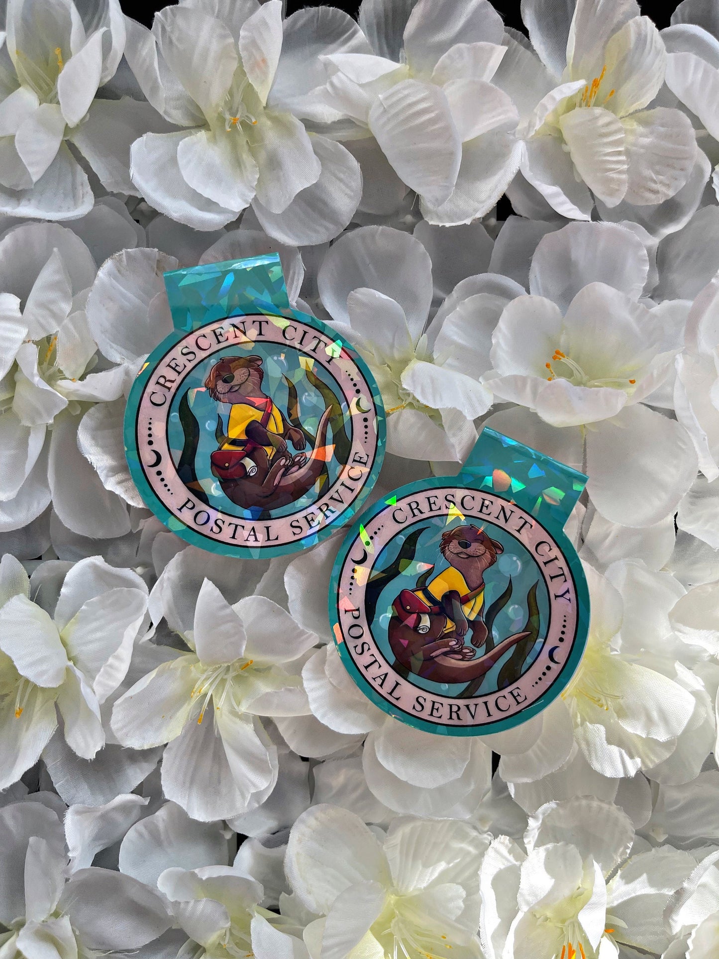 Otter Magnetic Bookmark, Postal Service Bookmark,  Cute Reading Accessory, Book Gift, Cute Crescent City Bookmark, Unique Bookmark