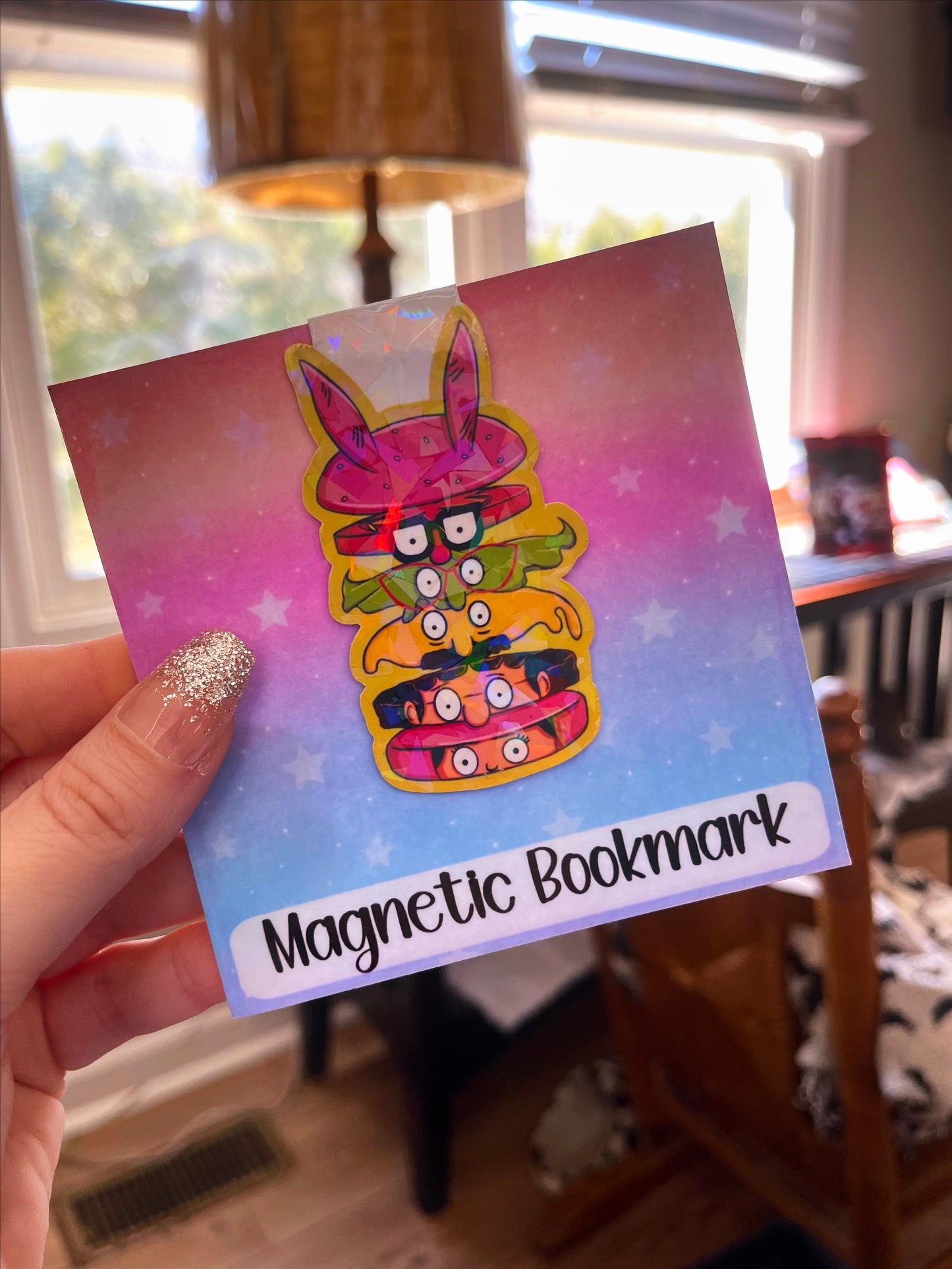 Funny Cartoon Magnetic Bookmark