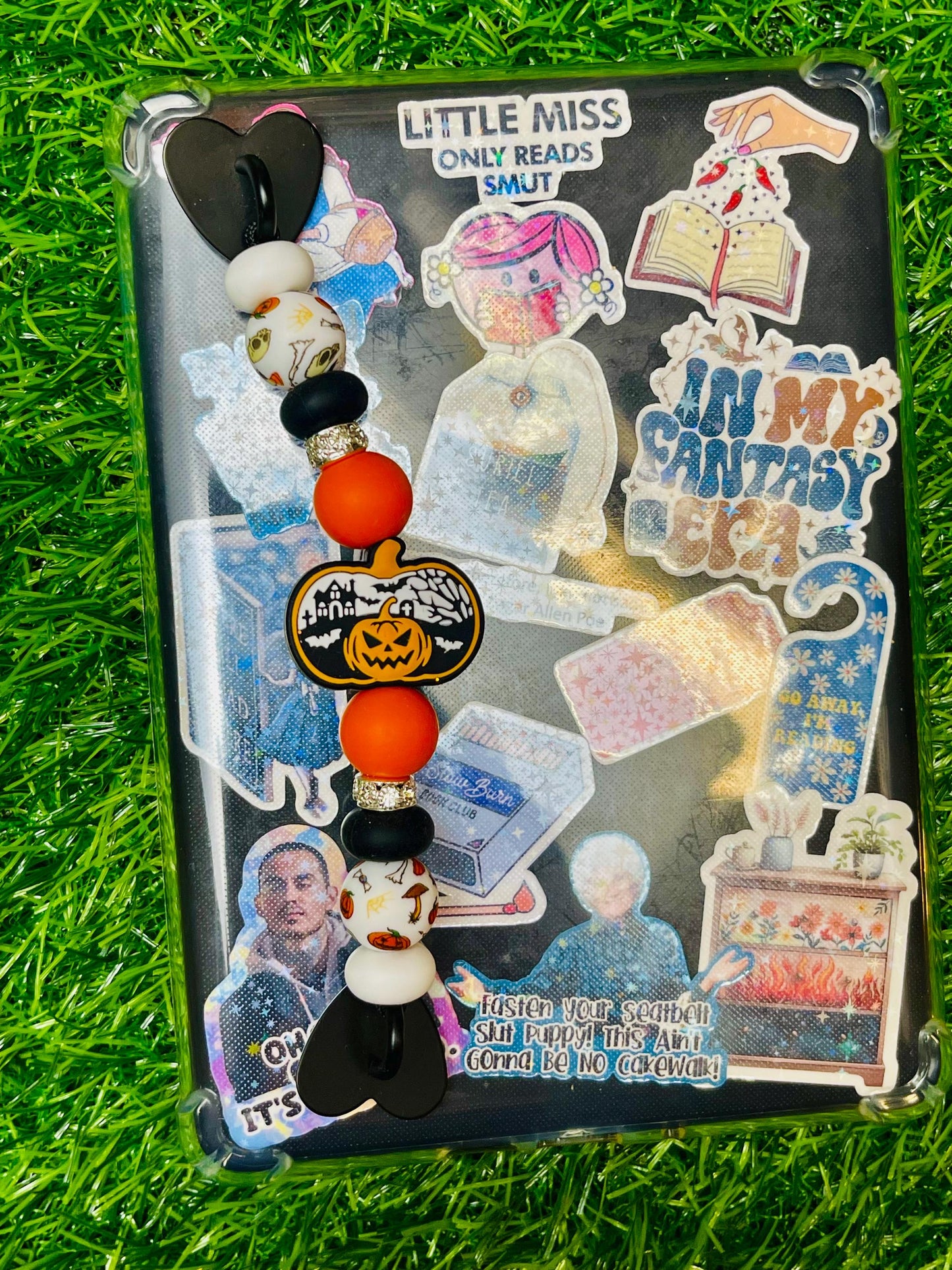 Black Cat Halloween Kindle Strap