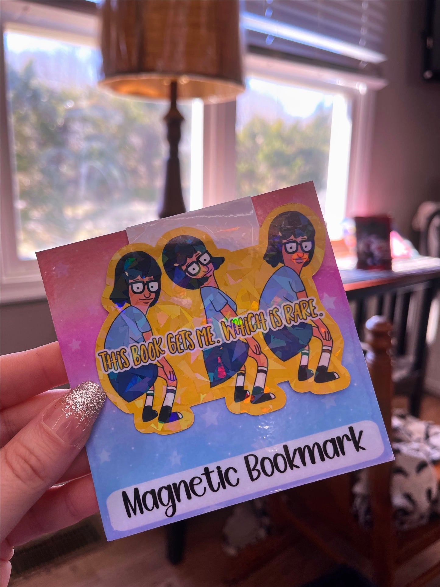 Funny Cartoon Magnetic Bookmark