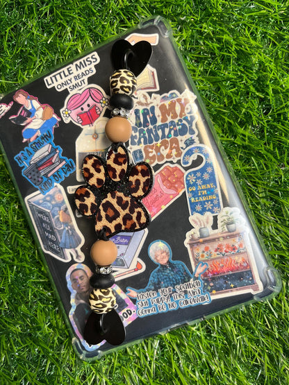 Leopard Paw Kindle Strap