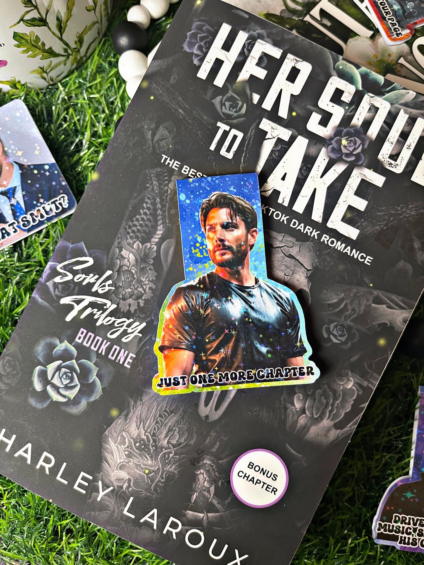 Jensen Ackles Magnetic Bookmark, Supernatural Magnetic Bookmark, Dean Winchester Bookmark, Cute Reading Accessory, Book Gift,