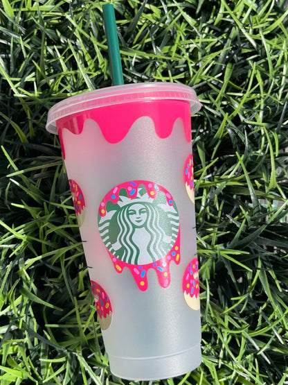 Starbucks Donut Drip Cold Cup