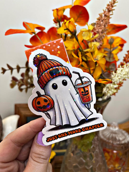 Halloween Magnetic Bookmark, Halloween Ghost Bookmark, Reading Accessory, Book Gift, Cute Bookmark, Unique Bookmark, Personalized Bookmark
