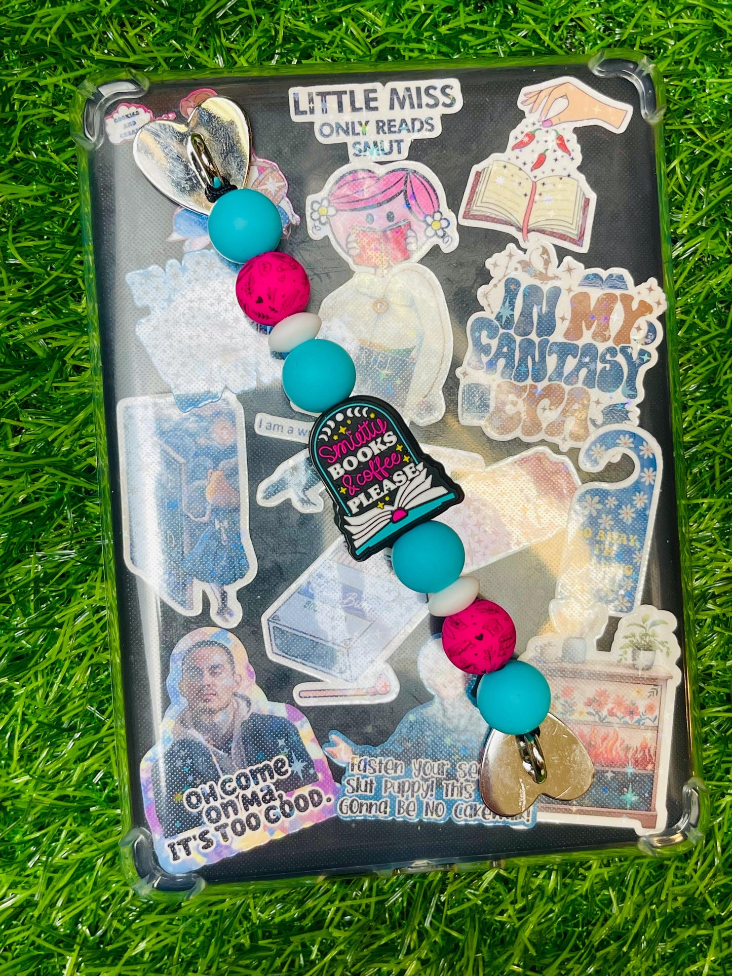 Smutty Books And Coffee Kindle Strap