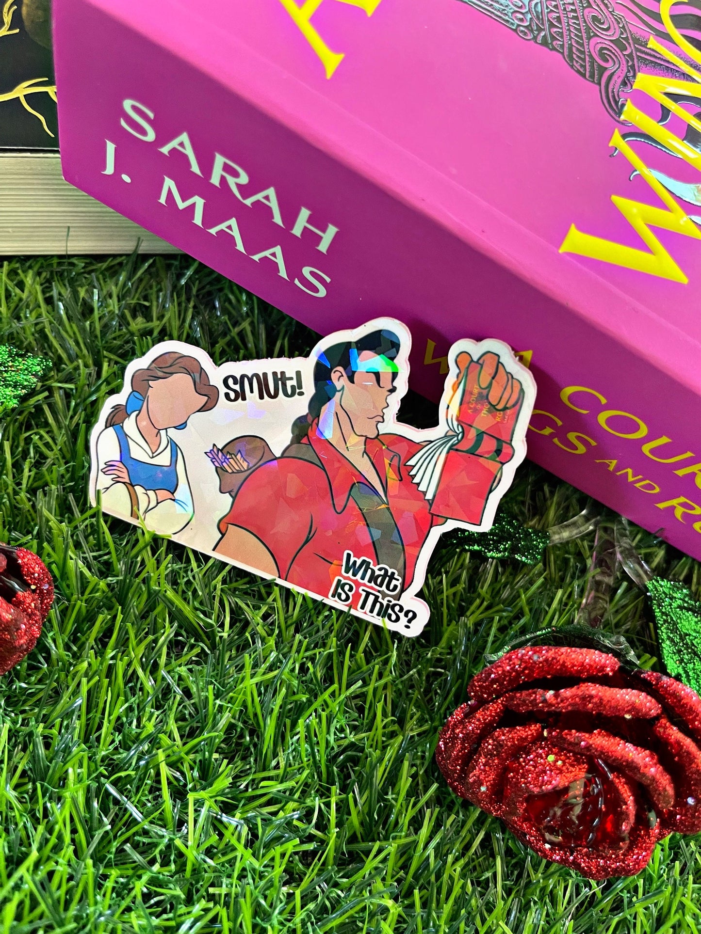 Belle Kindle Stickers/ Bookworm Themed Stickers/ Is That Smut?