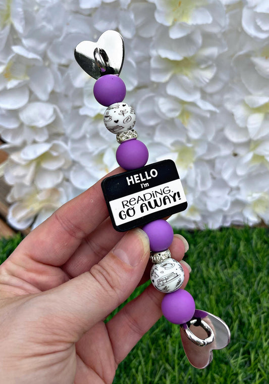 Go Away I’m Reading Kindle Strap