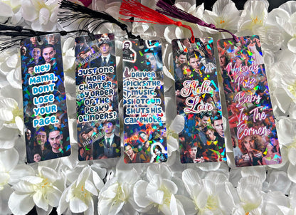 Peaky Blinders Bookmark, Just One More Chapter Bookmark, Reading Accessory, Book Gift, Cute Bookmark, Unique Bookmark, Personalized Bookmark