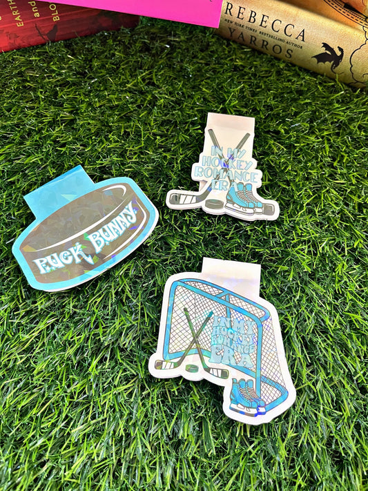 Hockey Romance Magnetic Bookmark, Hockey Romance Era Bookmark,  Cute Reading Accessory, Book Gift, Cute Bookmark, Unique Bookmark
