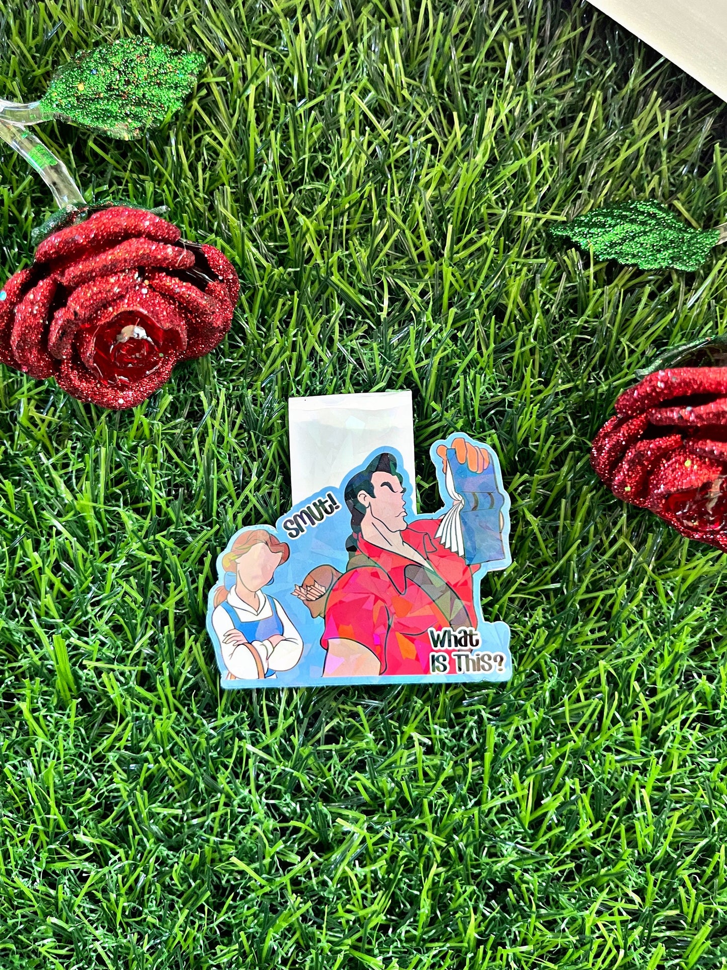 Beauty and The Beast Magnetic Bookmark, Belle Bookworm Smut Magnetic Bookmark, Cute Reading Accessory, Book Gift,