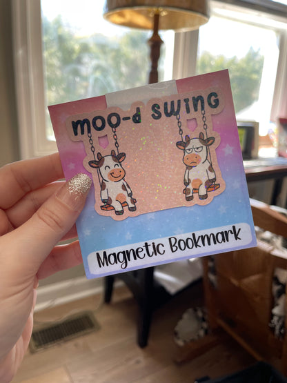 Funny Cow Magnetic Bookmark