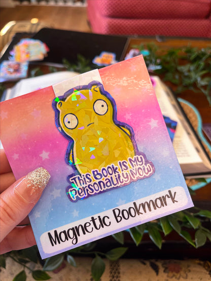 Funny Cartoon Magnetic Bookmark