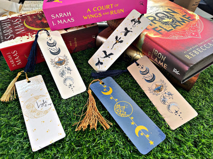 Dragon Bookmark, Forth Wing Themed Bookmark, Reading Accessory, Book Gift, Cute Bookmark, Unique Bookmark, Personalized Bookmark