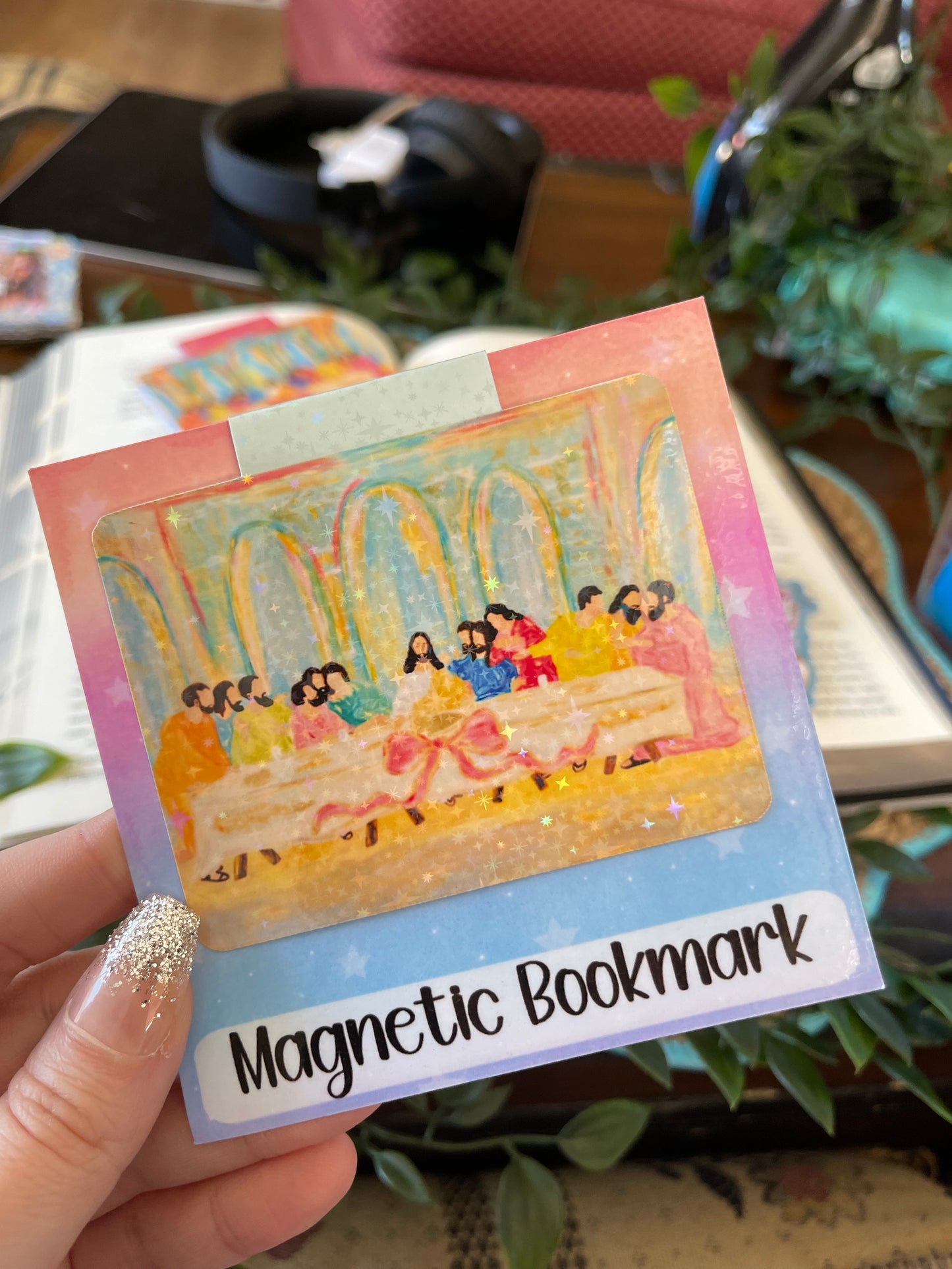 Religious Magnetic Bookmark