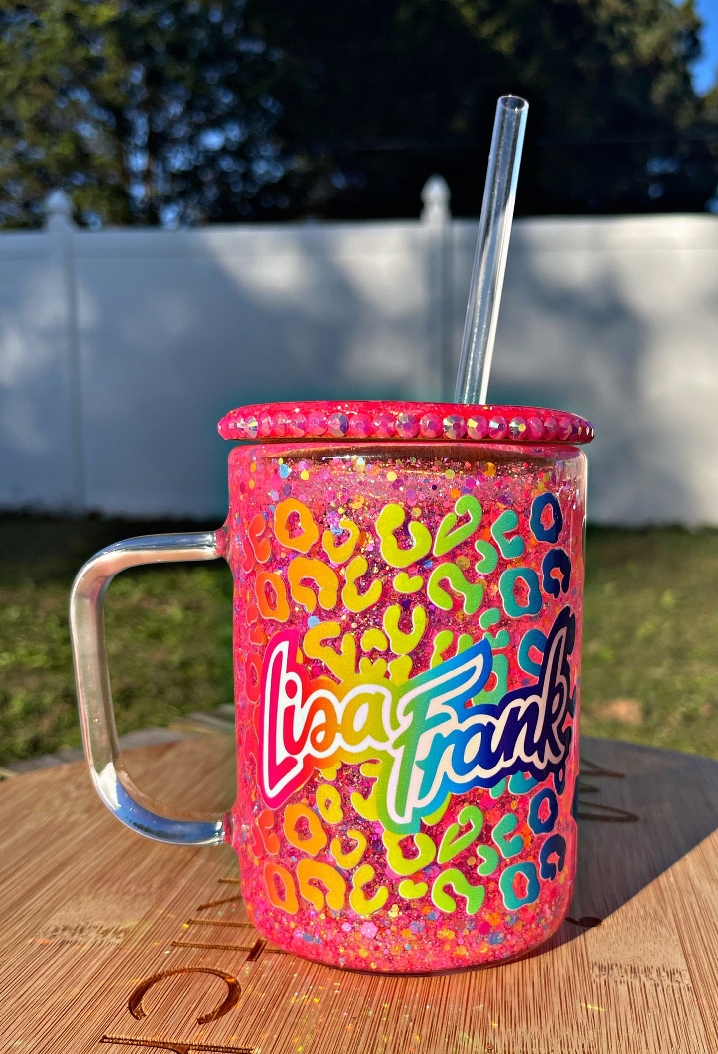 90s Nostalgia Coffee Glass Snow Globe Mug