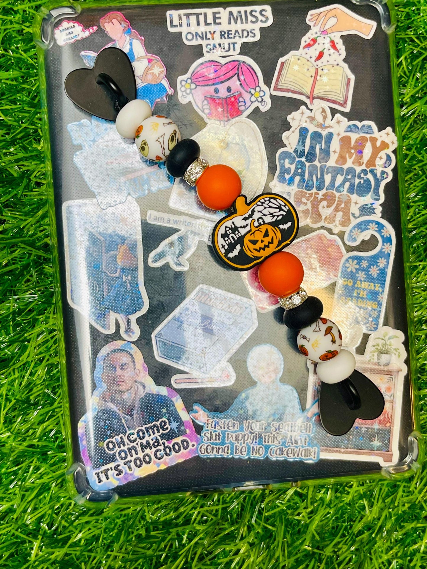 Black Cat Halloween Kindle Strap