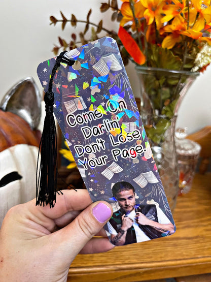 Jax Teller Bookmark, Sons Of Anarchy Bookmark, Dark Romance Bookmark, Reading Accessory, Book Gift, Cute Bookmark, Unique Bookmark,