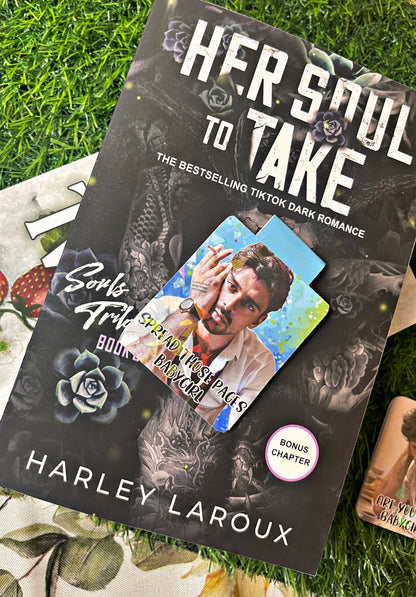 Michele Morrone Magnetic Bookmark, 365 Days Movie Themed Magnetic Bookmark, Acotar Bookmark, Cute Reading Accessory, Book Gift,