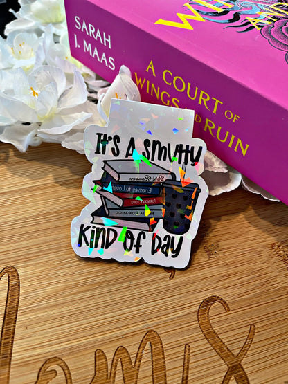 Smut Lover Bookmark, Dark Romance Magnetic Bookmark, Reading Accessory, Book Gift, Cute Bookmark, Unique Bookmark, Personalized Bookmark